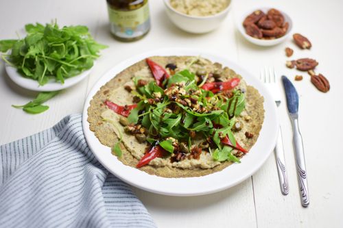 Baba ganoush - spread from aubergine