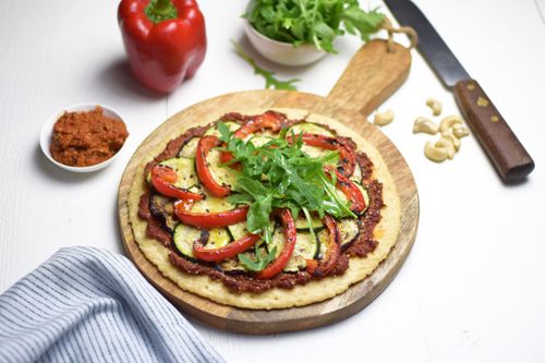 Pizza Méditerranée vegan