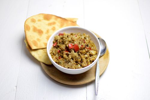 Curry de coliflor indio
