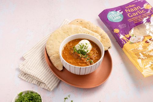 Curry indio de lentejas de Madrás