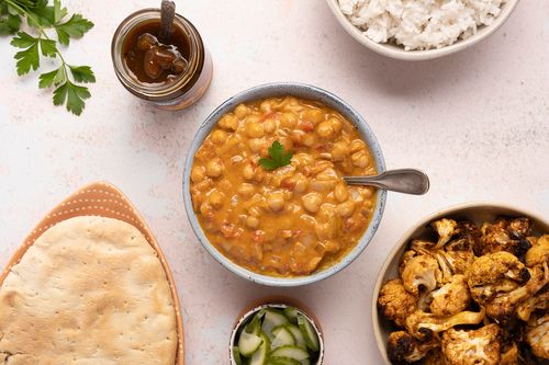 Snelle groentecurry Tikka Masala