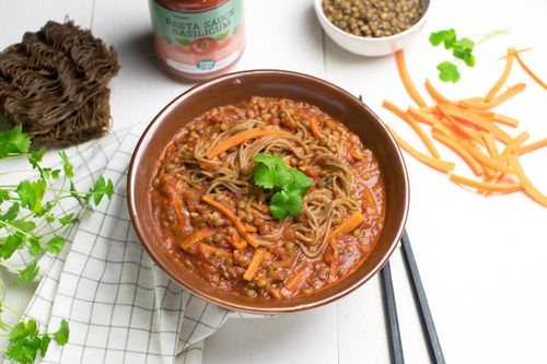 Ramen bolognese