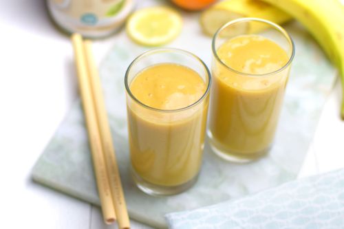 Smoothie à la poudre de baobab