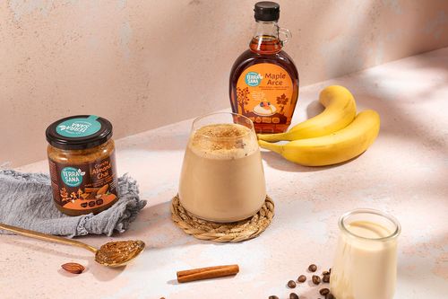 Iced coffee with chai