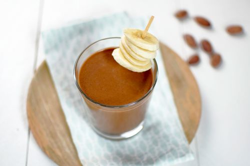 Smoothie chocolat-maca