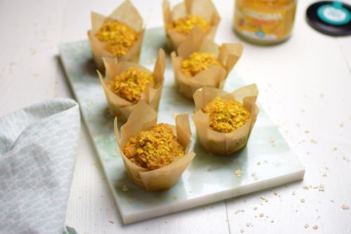 Breakfast muffins with carrot
