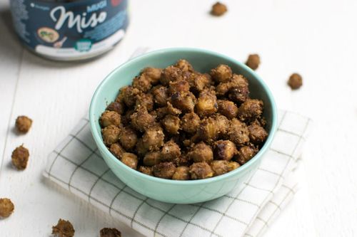 Chickpeas from the oven with miso