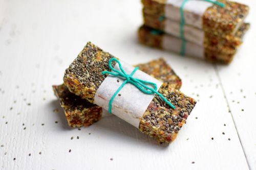 Chia energy bars