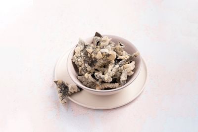 Seaweed snack with rice paper and nori