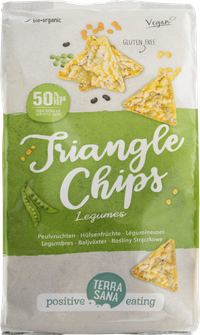 Chips triangle de légumineuses