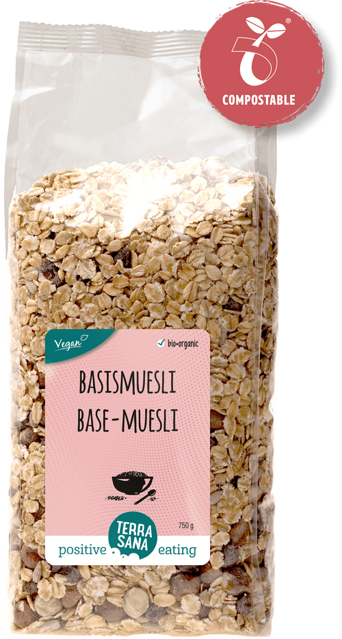 Muesli Basic Basic ingredients Breakfast cereals Terrasana