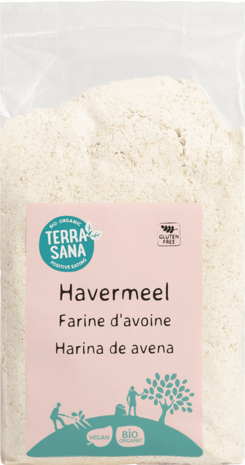 Havermeel Basisingrediënten Glutenvrij meel TerraSana positive eating