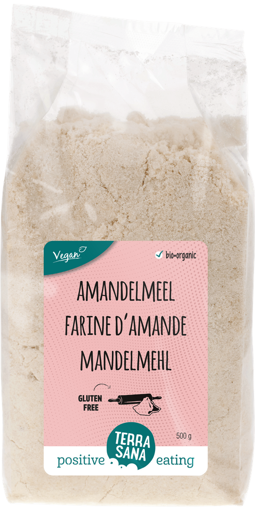Amandelmeel Basisingrediënten Glutenvrij meel TerraSana positive eating