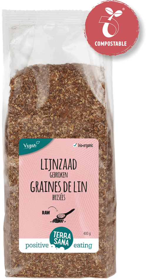 Flaxseed Crushed Basic ingredients Seeds & kernels Terrasana