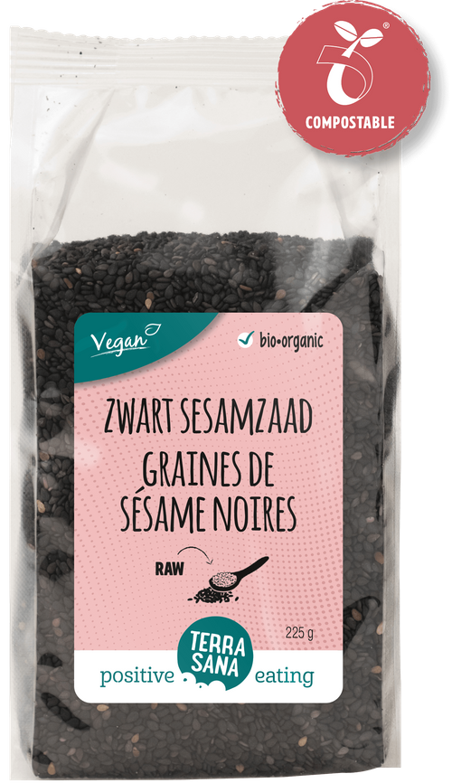 Sesame Seeds Black Basic ingredients Seeds & kernels Terrasana