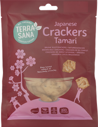 Tamari arroz crackers