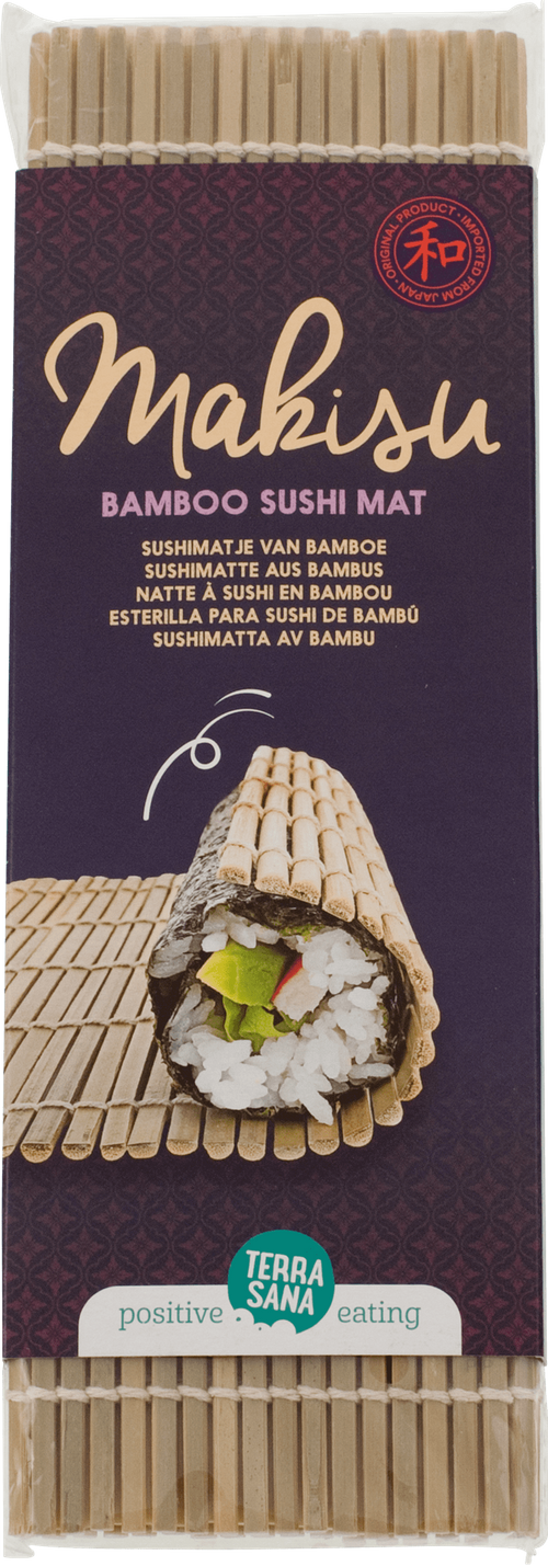 True World Foods  Bamboo Sushi Mat 12 x 12