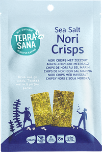 Nori crisps zeezout