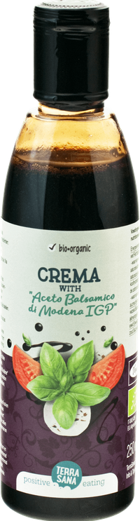Crema with Aceto Balsamico di Modena IGP