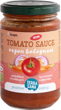 Salsa de tomate vegana boloñesa