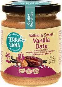 Amandelpasta salted & sweet vanilla date