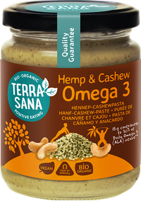Omega 3 - hennep cashewpasta fijn