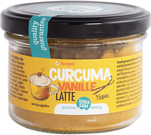 Curcuma Vanilla Latte - Vegan latte 
