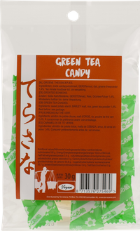 Caramelos de té verde